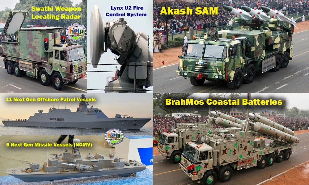 Aatmanirbhar Bharat : Ministry of Defence was on fire yesterday, approved 6 major defence procurements worth Rs. 32,086 crore before FY2023 ends