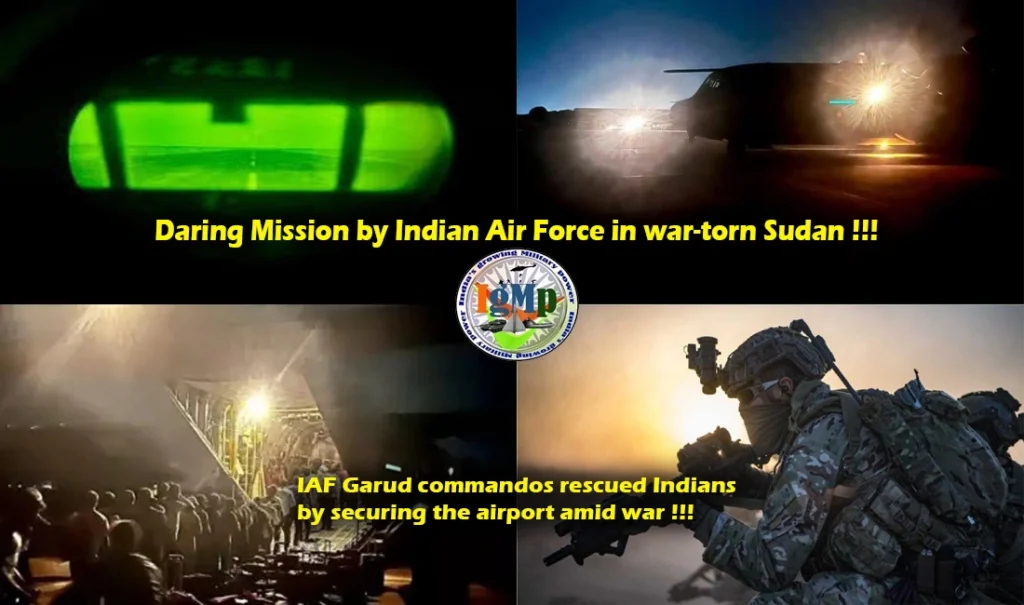 India Conducts US-Style Ops In War-Torn Sudan; IAF C-130J Super Hercules Leads A High Intensity Rescue Mission