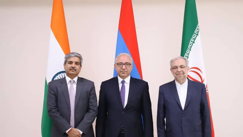 India-Iran-Armenia forms trilateral for talks on defence, economic and communication partnership