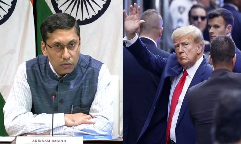 MEA India taken note of Former US President Donald Trump's Indictment, also hits back at Germany