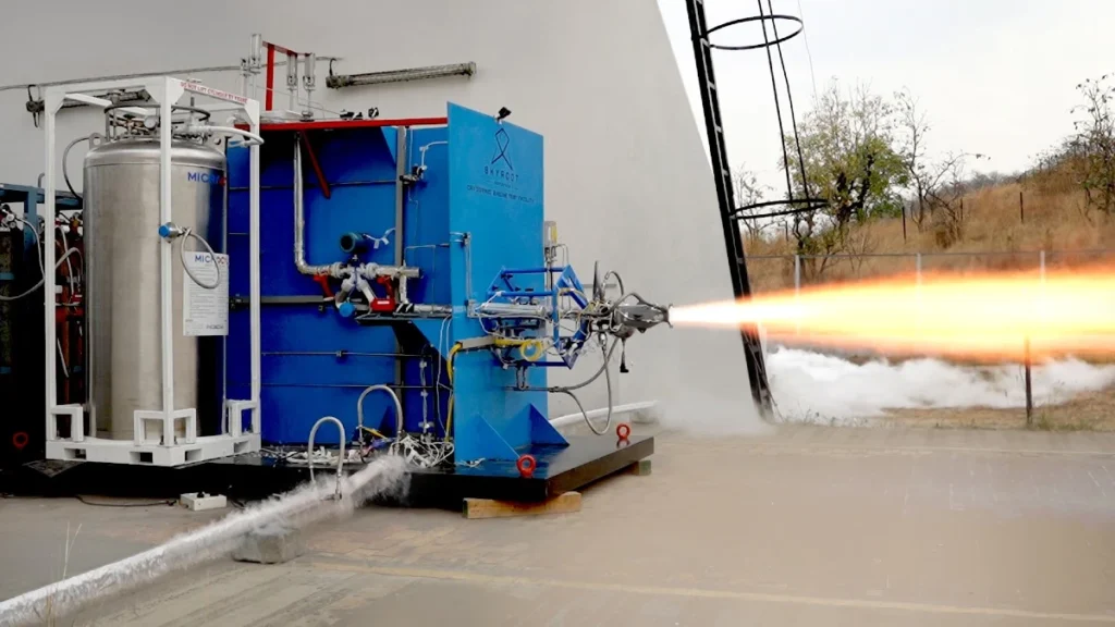 HISTORIC : In another first, India’s Skyroot Aerospace successfully tests 3D printed cryogenic engine