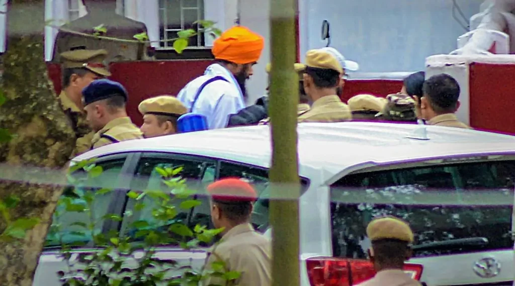 Separatist Amritpal Singh Arrested In Punjab, Flown To Assam's Dibrugarh