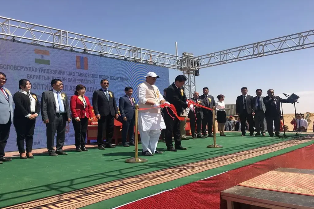 India built and Financed First Mongolian Greenfield Oil Refinery to be ready by 2025