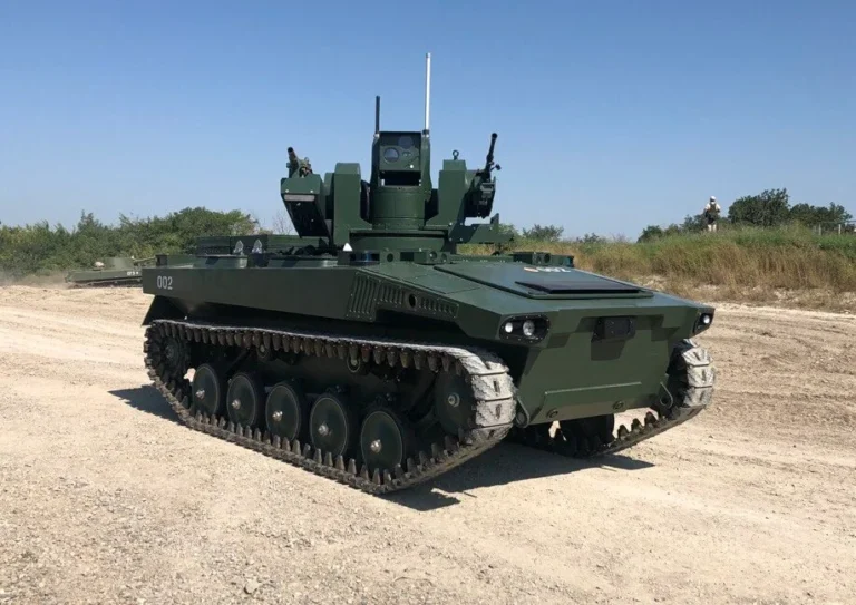Russian Tank Hunter Marker UGV receives more firepower, to be equipped with BAS-80 kamikaze drones