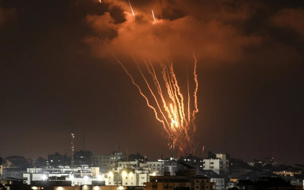 Israeli Defence Forces reports Islamic Jihadis from Gaza launched more than 800 rockets at Israel
