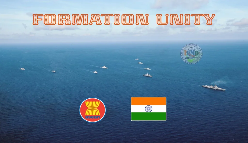 Indian Navy warships INS Delhi and INS Satpura successfully participates in ASEAN-India Maritime Exercises