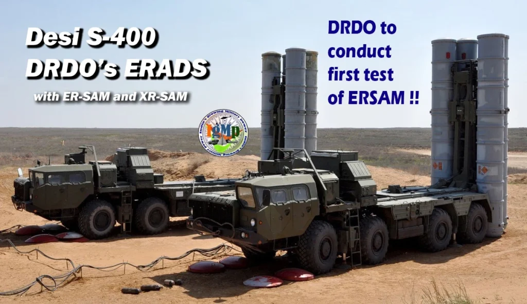 Big Breaking : DRDO initiates fabrication of ERSAM missile of ERADS, often called Desi S-400 in the making