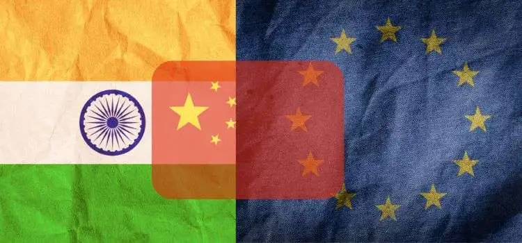 Skepticism towards China bringing India and EU closer