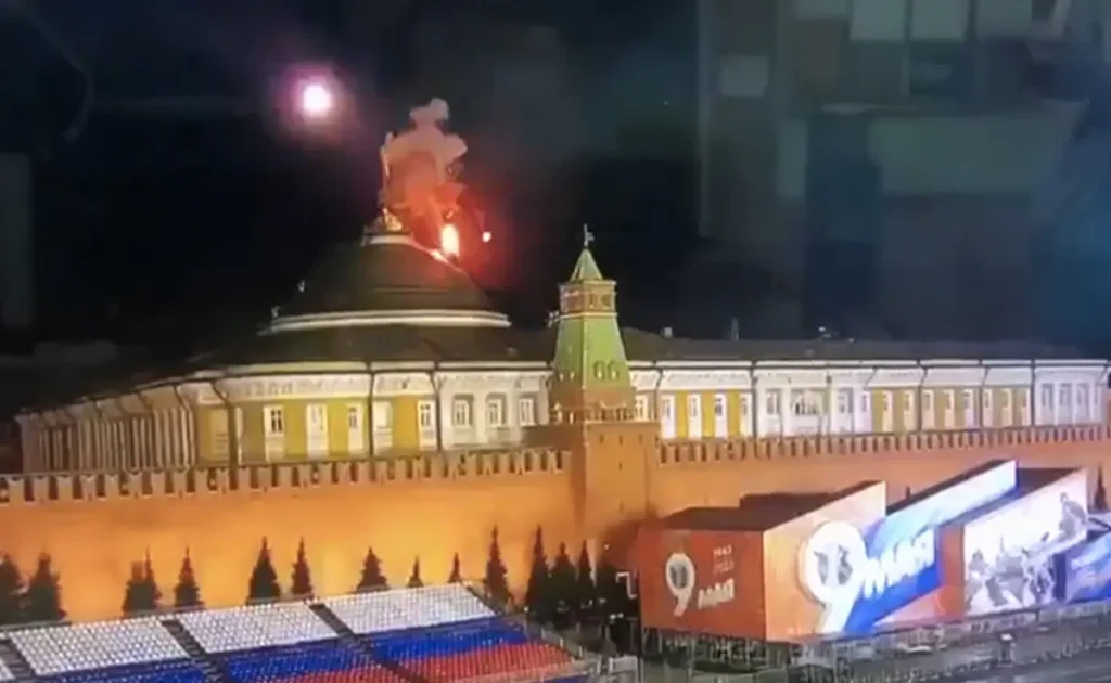 Nuclear war looming !! Drone attack in Kremlin, Russia claims Ukraine targeted President Putin in a failed attempt