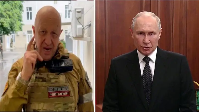 Putin vows to crush Rebel Wagner Force after Russian mercenary boss tries to oust top brass