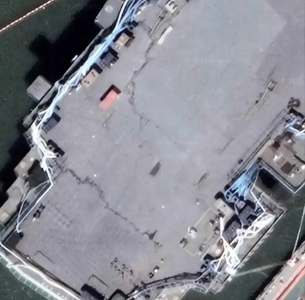 Huge Embarrassment for China: Major Cracks Spotted On The Latest Chinese Aircraft Carrier Fujian