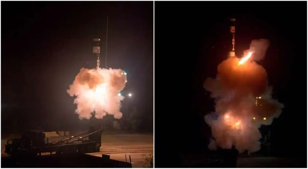 DRDO successfully conducts pre-induction night trial of Agni Prime Ballistic Missile off Odisha coast