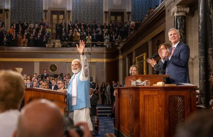 15 Standing Ovations, 79 Applauses: PM Modi Addressed US Congress Amid Loud Cheers, he called it 'A Great Moment of Honour'