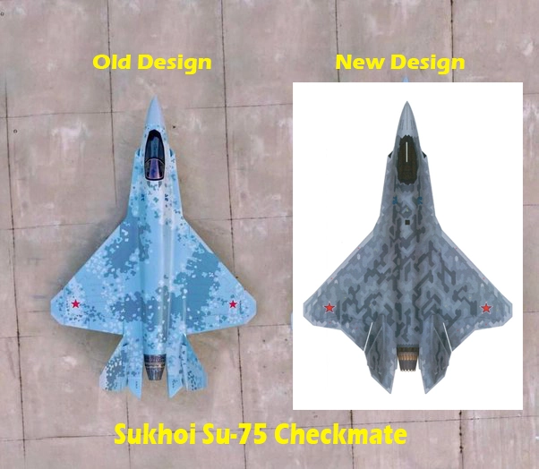 Russian Su-75 Checkmate Fighter Jet Concept Reveals Major Design Changes for Enhanced Performance