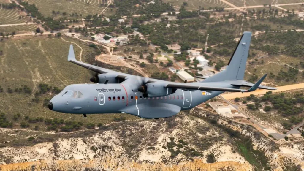 The first C295 aircraft completed its maiden fligh 1689781315616