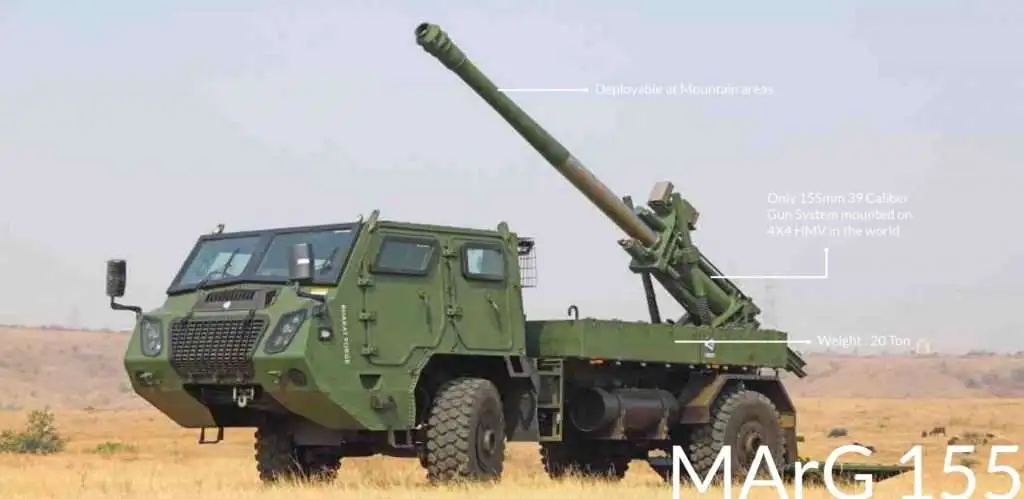 Bharat Forge Kalyani group confirms Export of 155mm MArG SPH and ATAGS to Armenia