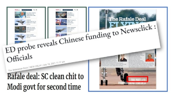 Global Expose: China allegedly funding anti-Rafale propaganda in India through leftist media NewsClick