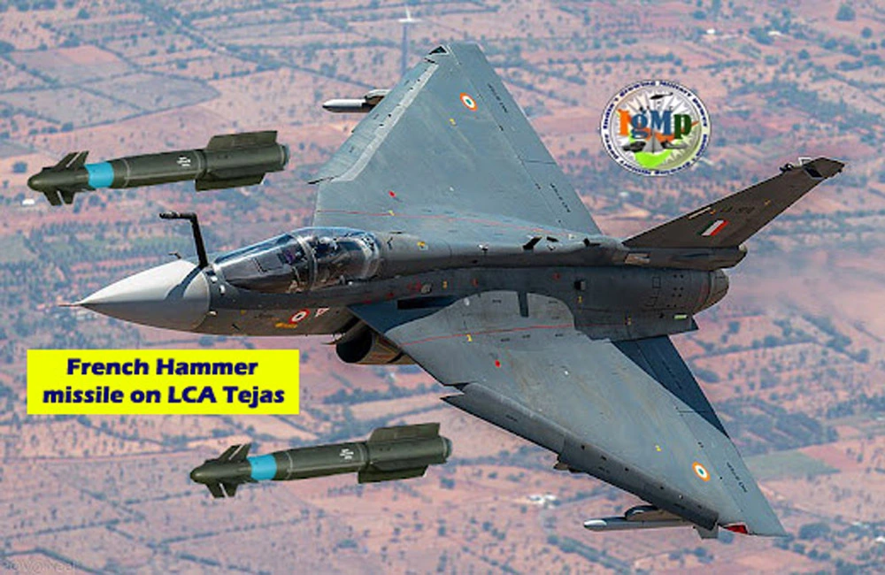 Big boost to LCA Tejas Firepower: HAL starts integration of French Hammer air-to-ground missile on LCA Tejas