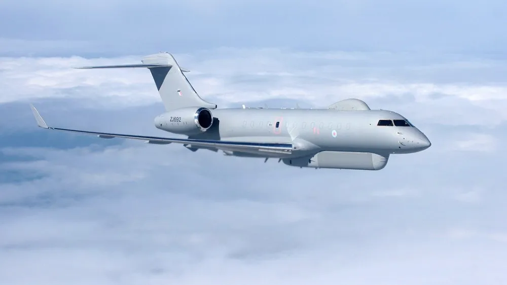 A clear image of the Bombardier Global 6000 aircraft, showcasing its sleek design and advanced technology.