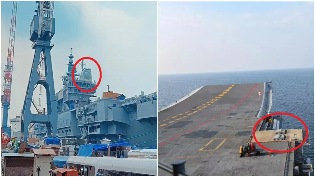'It Feels Good To Be Back In Action': INS Vikrant is back in action with MF-STAR radar and MR-SAM installed !!