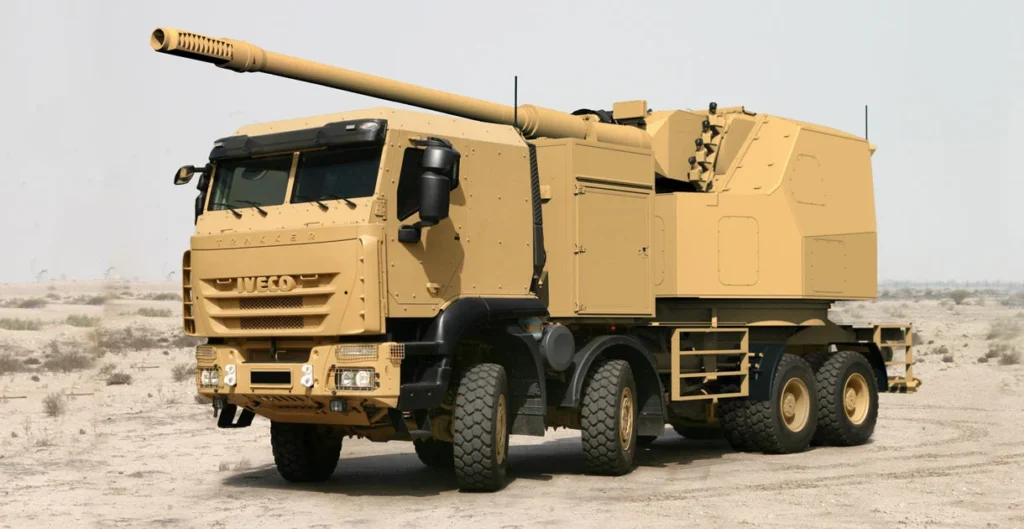 Germany offers KMW AGM Iveco 8×8 Mounted Gun System (MGS) to India
