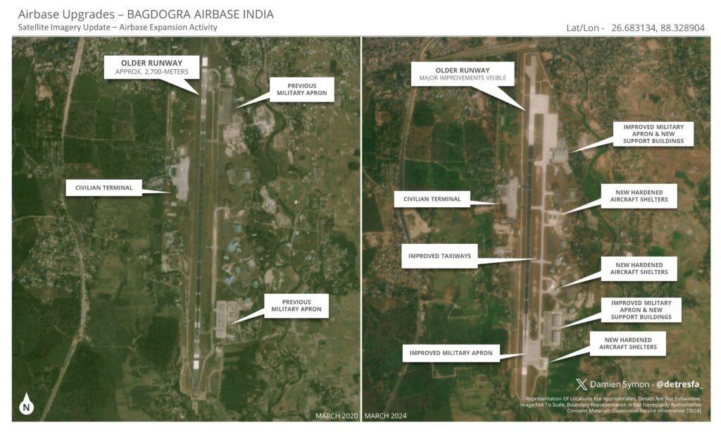 Bagdogra Airbase Gets a Renovation Boost, Bolsterstering India’s Airpower on Eastern Front against China

