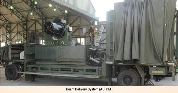 DRDO made 30-Kilowatt Laser Weapon System ready for Production and Deployment